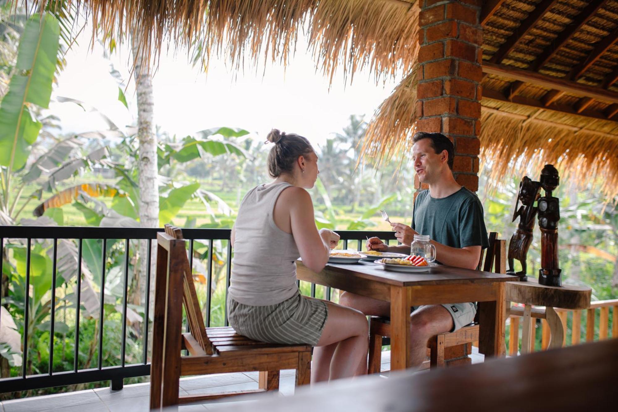 Novia Guest House Lombok-Tetebatu Exterior foto